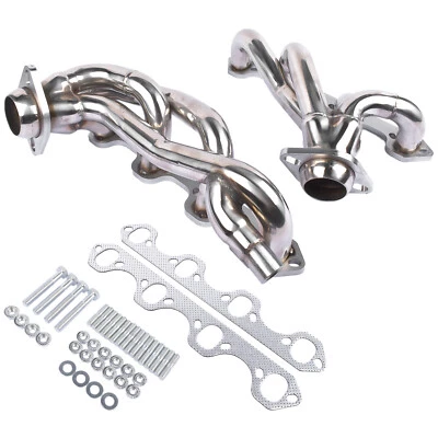 Stainless Manifold  for Ford F-150 F-250 Bronco Pickup Truck 1987-1995 - Image 1 of 4