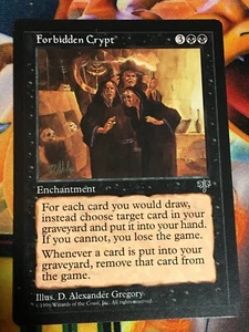 C5508 MAGIC THE GATHERING MTG MIRAGE FORBIDDEN CRYPT RARE NM - Bild 1 von 12