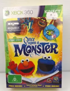 Nuevo Xbox 360 Kinect Sesame Street Once Upon a Monster Juego y Juguete 2012 PAL Precintado - Imagen 1 de 2