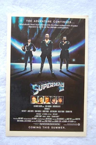 Superman2 Lobby Card Locandina Film #2 Christopher Reeves - Foto 1 di 1