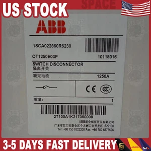 1pcs new ABB OT1250E03P Disconnect Switch Quality assurance #YP1 - Picture 1 of 7