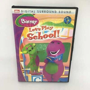 DVD Barney LET'S PLAY SCHOOL Región 1 (EE. UU.) PROGRAMA DE TV Buen Estado ENVÍO GRATUITO - Imagen 1 de 4