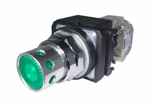 SUNS PBM30-GP-D24E-G-P1 30mm 24V LED Green Pushbutton 9001K3L35LGGH13 800T-QAH2 - Picture 1 of 1