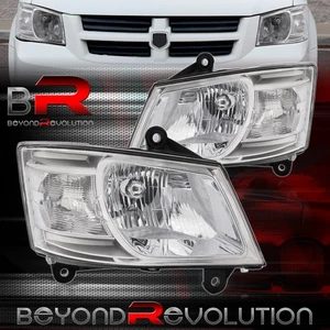 For 2008-2010 Grand Caravan Chrome Clear Corner Headlamps LH+RH Bumper Light Set - Bild 1 von 4