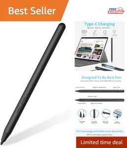 Versatile Surface Pen with 4096 Pressure Sensitivity for Artists and Note-Takers - Afbeelding 1 van 10