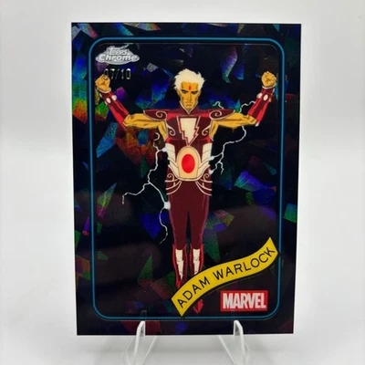Marvel Adam Warlock Black Sapphire /10 - 2025 Topps Chrome Marvel Sapphire #144 - Image 1 of 3