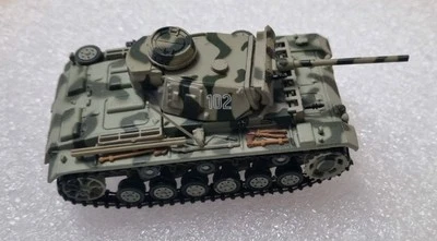 Carro Armato Panzer III ALTAYA DEAGOSTINI DRAGON MODELLINO 1/72 BUILD & PAINTED - Immagine 1 di 3