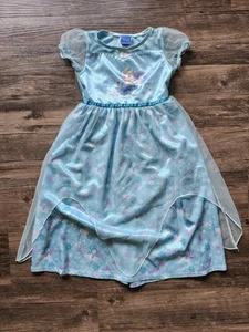 Disney Frozen Princess Elsa Dress Up Costume Pajama Dress - Picture 1 of 5