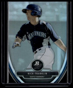 2013 Bowman Platinum #BPP63 Nick Franklin Prospects NM/NM+ - Picture 1 of 2