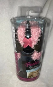 New 2006 Mattel Hilary Duff Barbie Fashion Fever Furry Pink Top Blue Shorts ?? - Picture 1 of 8