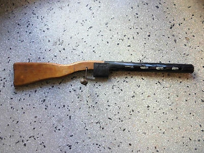 RRR Unique Very Rear Antique Wooden&Tin Gun Toy WW2 SHPAGIN "COOP SVOBODA SOFIA" - Image 1 of 4
