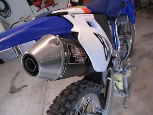 LEXX Slip On Muffler Exhaust Silencer Fit Yamaha WR450F 2016 2017 2018 WRF450 - Picture 1 of 10