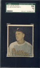 1951 BERK ROSS JIM KONSTANTY #4-6 SGC 7 “NM” Philadelphia Phillies CENTERED MVP