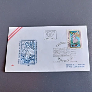 Österreich. österreich . FDC Cover. 15-9-1978 . Angeln. WM. - Bild 1 von 2