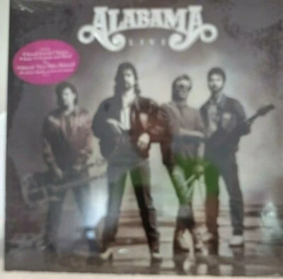 Alabama - LIVE - LP - 1988 - SEALED - ORIGINAL PRESSING - EMBOSSED JACKET - Image 1 of 2