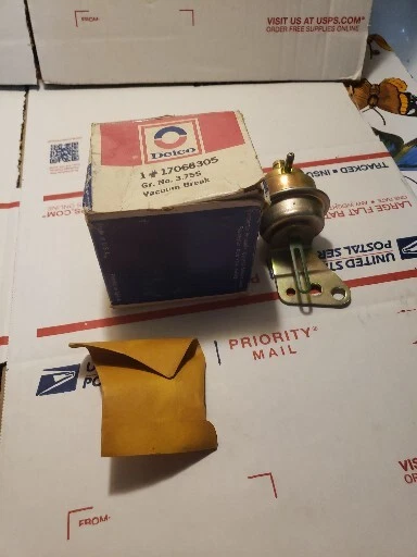 Pontiac Buick 1980 carburador estrangulador extracción nuevo de stock Delco 17068305 rotura de vacío Foto 1 de 1