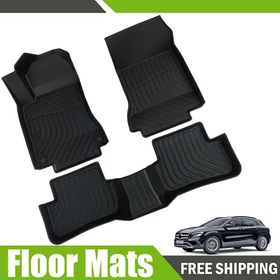 Floor Mats for Mercedes Benz GLA GLA180 GLA250 2015-2020 TPE All Weather Liner - Image 1 of 4