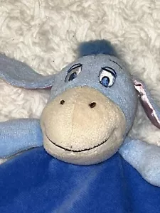 Baby EEYORE Sicherheitsdecke Satinborte Hello Little Friend 14 x 14 Disney - Bild 1 von 6