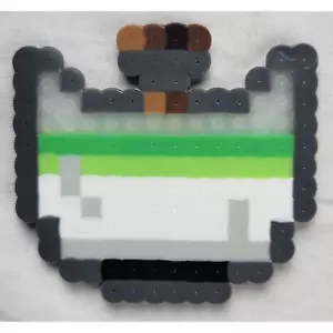 Aromantic LGBT Potion Perler Pixel Art - Picture 1 of 2