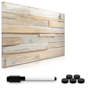 Tablero de notas magnético 40x60 cm lavable con lápiz imanes y soporte - Imagen 1 de 6
