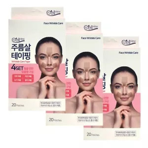 Korea ReCellView Wrinkle Care Tape Frown Lines Eye Rims Laugh Lines 60 Patches - Picture 1 of 3