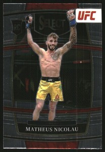 2022 Select UFC #83 Matheus Nicolau Rookie Card