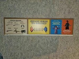 Arcade Lethal Enforcers 2 Guideline Panel - Picture 1 of 2