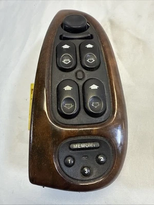 Interruptor/bisel de ventana maestra puerta izquierda conductor VDP Jaguar XJ8 XJR 1998-2003 FABRICANTE DE EQUIPOS ORIGINALES Foto 1 de 4