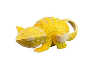 Enesco Home Grown Lemon Cat Figur Figurine Smiling Fruit - Bild 1 von 6