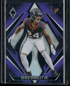 2024 Panini Phoenix #44 Derek Stingley Jr. Purple Houston Texans - Picture 1 of 2