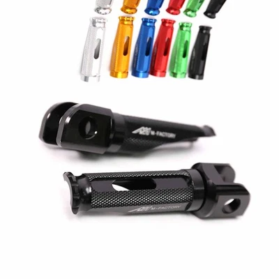 Clavijas delanteras Shinobi negras Racing para Honda VTR1000 SP1/2 RC51 00-04 05 06 07 Foto 1 de 4