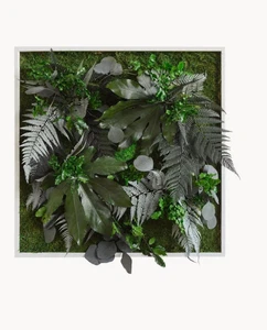 Handgefertigtes Dschungeldesign-Wandbild Tropic styleGREEN 313 - Bild 1 von 2