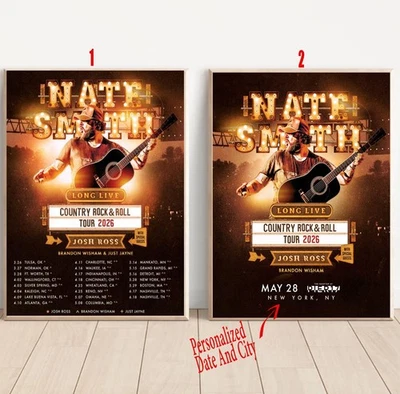 Mt. Pôster Joy August 13-14 Tour 2026 Red Rock Morrison CO - Imagem 1 de 3