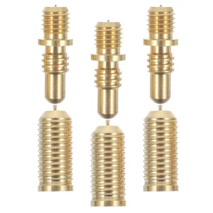 3 Sets Club Screws Snooker Cue Extension Joint Protectors for Pool Cues - Picture 1 of 12