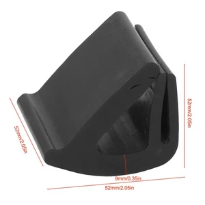 4Pcs Windshield Retaining Clips Black Rubber 102005801 For EZGO Cl DW - Picture 1 of 12