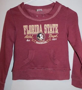 Florida State Seminoles Girl's Small 6/6X Sweatshirt - Picture 1 of 2
