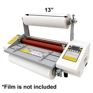 A3 High Speed Hot / Cold Roll Laminator 13in Wide Automatic Laminating Machine - Picture 1 of 19