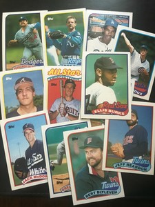 1989 Topps U Pick Baseball Cards