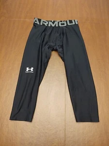 Under Armour Heat Gear Youth Boy's YSM Small Compression Pants Tights Very Good - Picture 1 of 6