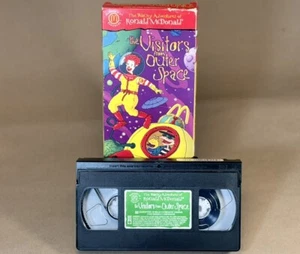 VHS Wacky Adventures of Ronald McDonald: Visitors From Outer Space McDonald's - Picture 1 of 8