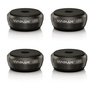 ViaBlue Ovni Absorbeur pour Haut-Parleur & Hifi 4er Set Vibration 50300 - Picture 1 of 4