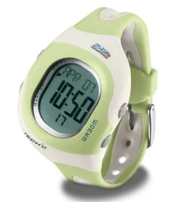 Tech4O Ladies Heartbeat HEART RATE MONITOR Running Watch +Chest Strap NEW £90rrp - Image 1 of 4