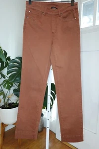 Tribal Damen gerades Bein breiter unterer Saum Stretch 5-Pocket Pull-On Hose GR. 4 - Bild 1 von 11