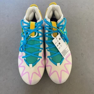 Krusty the Krab The Simpsons Adidas Cleats, Multicolored US 9.5 Mens - Picture 1 of 7