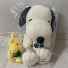 Starbucks PEANUTS Plush Doll Green Apron Snoopy and Woodstock Set 2023 Japan　NEW