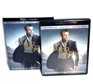 Casino Royale /4K Ultra HD/OOP Slip Cover, Digital & BlurayOnly/No 4K Movie - Picture 1 of 2