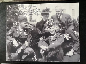 Melvin Biddle Medal Of Honor WW2 Autographed 8x10 Picture - Picture 1 of 1