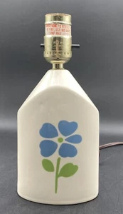 Vintage kleine Blumen Tischlampe 9" - Bild 1 von 6