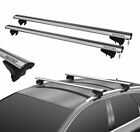 Aluminium Locking Roof Rack Wide & Flat Bars fits Volvo XC40 2018-2020