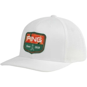 New 2024 Ping Limited Masters Heritage White Adjustable Snapback Hat/Cap - Picture 1 of 2